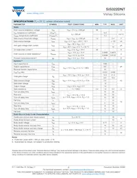 SIS322DNT-T1-GE3 Datenblatt Seite 2