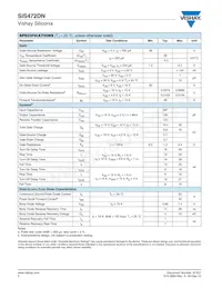 SIS472DN-T1-GE3 Datasheet Page 2