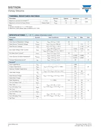 SIS776DN-T1-GE3 Datasheet Page 2