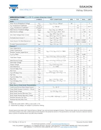 SISA34DN-T1-GE3 Datasheet Page 2