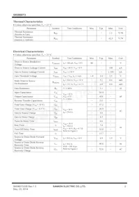 SKI06073 Datasheet Pagina 2