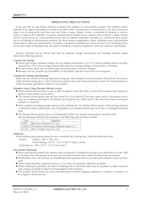 SKI07171 Datasheet Pagina 7