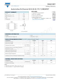 SQ4410EY-T1_GE3 Datasheet Cover