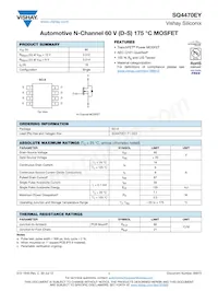 SQ4470EY-T1_GE3 Datasheet Cover