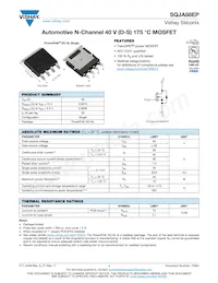 SQJA88EP-T1_GE3 Datasheet Copertura