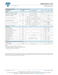 SQM120N10-3M8_GE3 Datasheet Pagina 2