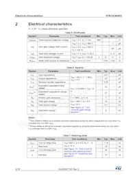 STB10LN80K5 Datasheet Page 4