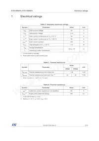 STB120N4F6 Datasheet Page 3
