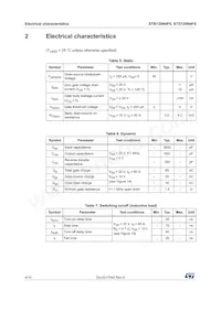STB120N4F6 Datasheet Page 4