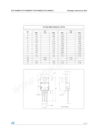 STB12NM50T4 Datasheet Page 11