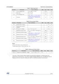 STB14N80K5 Datasheet Page 5