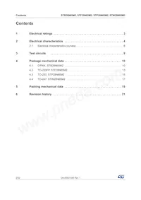 STB28N65M2 Datenblatt Seite 2