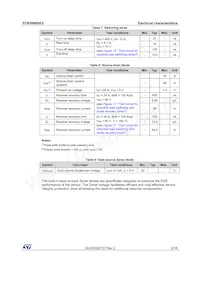 STB30N80K5 Datasheet Page 5