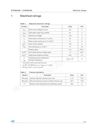 STB36NF06LT4 Datasheet Page 3