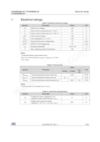 STB42N60M2-EP Datasheet Page 3