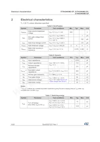 STB42N60M2-EP Datasheet Page 4