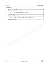 STD105N10F7AG Datasheet Page 2