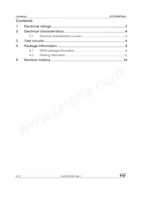 STD15P6F6AG Datasheet Page 2