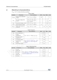 STD20P3H6AG Datasheet Page 4