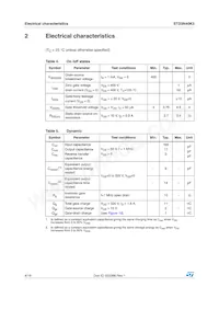 STD3N40K3 Datasheet Page 4