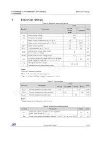 STD3NK80Z-1 Datasheet Pagina 3