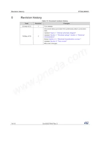 STD4LN80K5 Datasheet Page 14