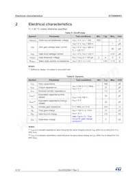 STD6N90K5 Datasheet Page 4