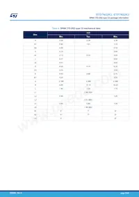 STD7N52K3 Datasheet Page 13