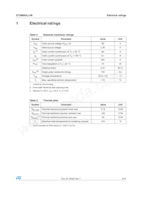 STD96N3LLH6 Datasheet Page 3