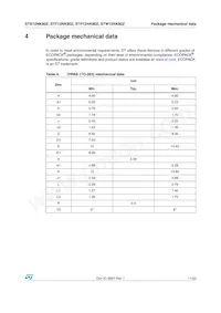 STF12NK80Z Datasheet Page 11