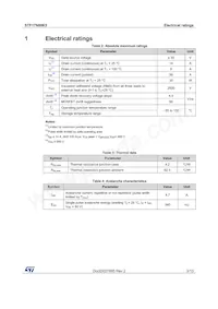 STF17N80K5 Datasheet Page 3