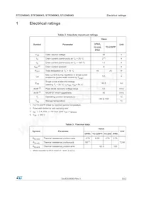 STF2N80K5 Datasheet Page 3