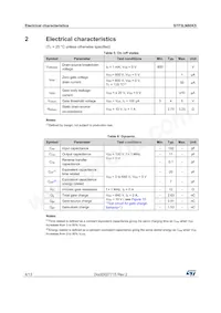STF3LN80K5 Datasheet Page 4