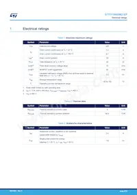 STFI11N60M2-EP Datasheet Page 2