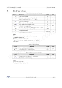 STFI11N65M2 Datasheet Page 3