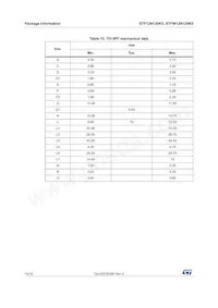 STFW12N120K5 Datasheet Page 14