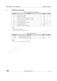 STH140N6F7-2 Datasheet Page 3