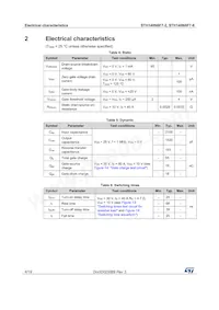 STH140N6F7-2 Datasheet Page 4