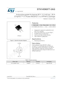 STH145N8F7-2AG Datasheet Cover