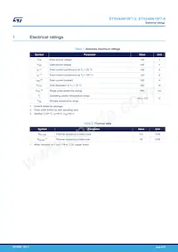 STH240N10F7-2 Datasheet Page 2