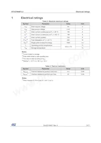 STH270N4F3-6 Datasheet Pagina 3
