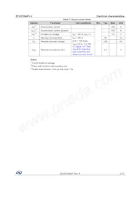 STH270N4F3-6 Datasheet Page 5