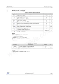 STH6N95K5-2 Datenblatt Seite 3