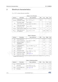 STL13NM60N Datasheet Page 4