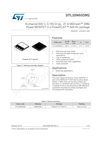 STL28N60DM2 Datasheet Cover