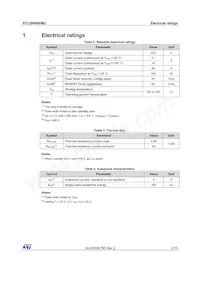 STL28N60DM2 Datasheet Page 3