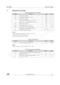 STL3NK40 Datasheet Page 3