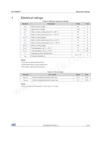 STL50N6F7 Datasheet Page 3