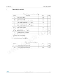 STL60N10F7 Datasheet Page 3