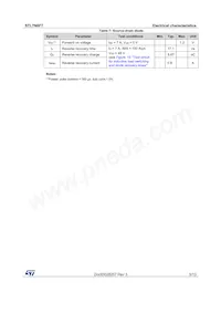 STL7N6F7 Datasheet Page 5